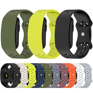 สายนาฬิกาซิลิโคนแบบมีรูระบายอากาศสำหรับ Garmin Cirqa แบบสั่งทำขายส่ง สายรัดข้อมือสำหรับเล่นกีฬา - Product Image 1