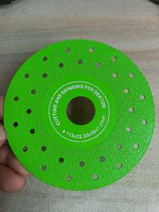 4.5 इंच डायमंड कटिंग ब्लेड छिद्रित हीरा ब्लेड काटने वाली डिस्क काटने वाली डिस्क काटने वाली ग्रेनाइट संगमरमर सिरेमिक टाइलें ओएम - Product Image 6