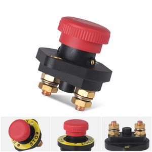 สวิตช์หยุดฉุกเฉิน 2 ตำแหน่ง M8 สตัด 150A 12-36V สำหรับการอัพเกรดเครื่องยนต์ยานยนต์ - Product Image 3
