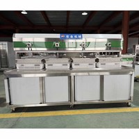Machine industrielle automatique de transformation du soja, presse à tofu, composants principaux PLC, 380V 26KW, garantie 1 an pour l'industrie alimentaire agricole