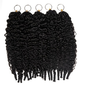 <span class=keywords><strong>Extension</strong></span> per <span class=keywords><strong>capelli</strong></span> ricci a spirale birmani, adatte a tutti i tipi di <span class=keywords><strong>capelli</strong></span>, micro-<span class=keywords><strong>extension</strong></span> a uncinetto pre-annodate con nodi Miracle - Product Image 3
