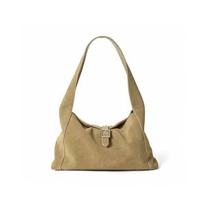 Sacs à bandoulière décontractés pour femmes en cuir véritable de vachette suédé léger et durable, de créateur, produits en gros de Chine - Product Image 3