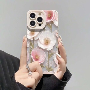 Love of Flower Printing pupilla Eye Pro Camera con foro TPU custodia per telefono cellulare per <span class=keywords><strong>Iphone</strong></span> 17 8 X Xr Xs 11 12 13 14 15 16 Pro Max - Product Image 2