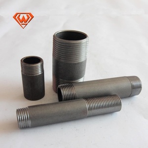 Hàn Thép Carbon Lowes Nam Đầu Nối Ống NPT Phụ Kiện Ống 15 Inch Ống Núm Vú - Product Image 2