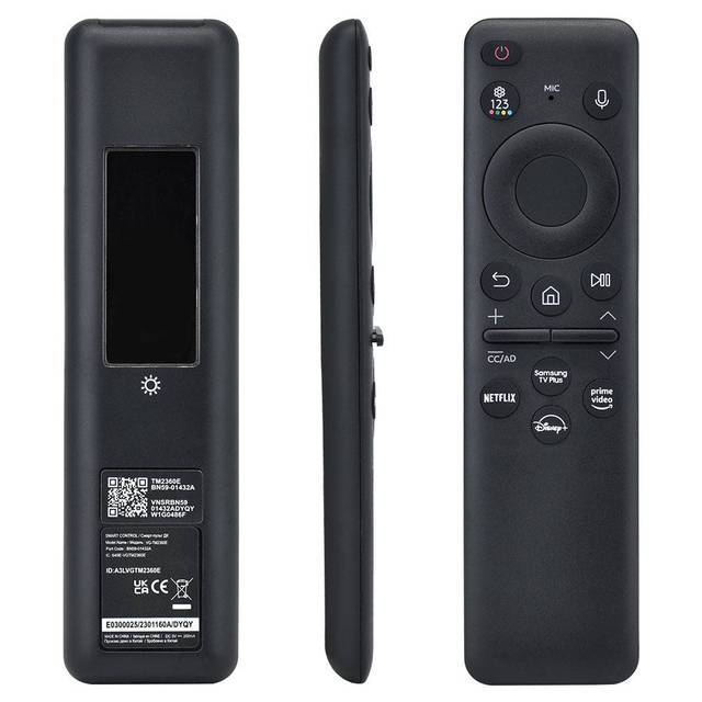 Voice Solar Cell Energy BN59-01432A TV Remote Control Universal for Replacement Compatible with SAMSUNG Neo QLED 8K HDR Smart TV