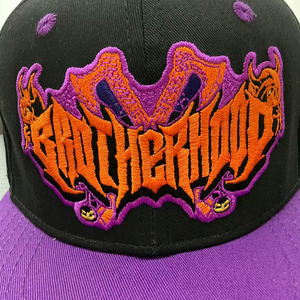 Chất Lượng Cao Tùy Chỉnh Màu Đen <span class=keywords><strong>2</strong></span> Tone Xây dựng Hóa Đơn Phẳng Mũ Bóng Chày Cá Nhân Thêu Logo Snapback Mũ Bóng Chày Cho Nam Giới - Product Image 3