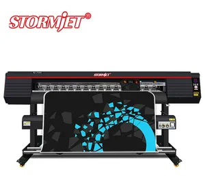 Impresora de inyección de tinta de gran formato, 1,8 m, 2 cabezales, Stormjet Eps