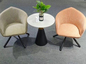 Vendita calda sala da pranzo mobili in tessuto sedie moderno <span class=keywords><strong>ristorante</strong></span> girevole sedie Spider gambe sedia Reception - Product Image 5