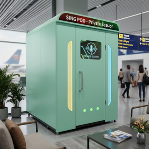 Cabine de Karaoké Mini JFP Rentable avec ROI en 6 à 12 <span class=keywords><strong>Mois</strong></span> – Cabine de Chant Libre-Service à Monnayeur pour Centre de Jeux - Product Image 1