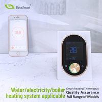 Termostato Inteligente con Pantalla VA y WIFI Beca BHT-9000 Moderno para Calefacción Eléctrica/Caldera de Agua