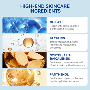 Suero Facial con Péptidos <span class=keywords><strong>de</strong></span> Cobre Azul para Aclarar <span class=keywords><strong>la</strong></span> <span class=keywords><strong>Piel</strong></span>, Antienvejecimiento, Antiarrugas y Blanqueador, Suero para el Cuidado <span class=keywords><strong>de</strong></span> <span class=keywords><strong>la</strong></span> <span class=keywords><strong>Piel</strong></span> GHK-cu - Product Image 2