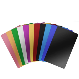 Lamiera di Alluminio per Test di Marcatura Laser su Macchina per Incisione, Targhetta Metallica Personalizzabile, Biglietto da Visita Vuoto in Metallo - Product Image 2