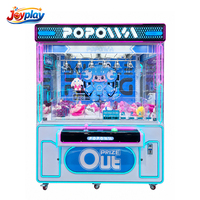 Joyplay 6 Claw Machine Commercial Five Claw Plush Toy Crane Arcade Prize Gift Game Machine Big Claw Crane Machine