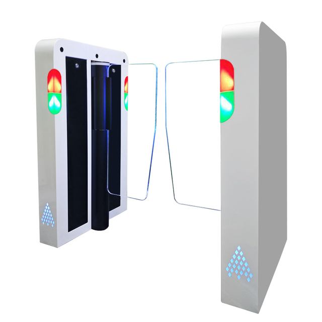 Update Swing Barrier Outdoor Turnstile Qr Code Reader Fast Speed Gate With Access Control Swing Barrier Gates