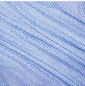 Abito da donna blu con paillettes Starlight |   Abito Completamente Decorato con Cristalli per Balli di Gala, Eventi Formali e Occasioni Eleganti - Product Image 6