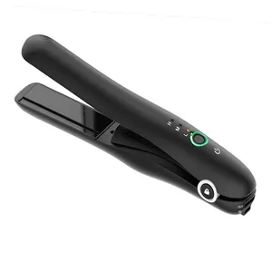 Bidisco-<span class=keywords><strong>plancha</strong></span> de pelo alisadora de hierro, inalámbrica, con batería calentada y carga USB, <span class=keywords><strong>sin</strong></span> Cable - Product Image 1
