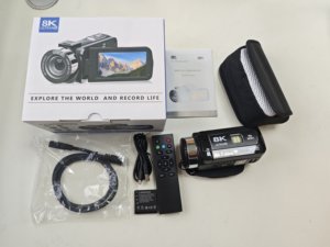 Prix d'usine, caméra vidéo numérique professionnelle 64MP 18x zoom numérique, écran 3,0 pouces, vidéo 8K, SLR, HDV-268KM, caméras numériques, caméra vidéo - Product Image 4