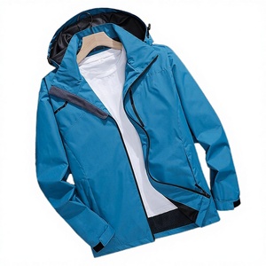 Veste coupe-vent imperméable à capuche pour homme, légère, pour la randonnée en plein air, la montagne, la pluie, respirante, avec fermeture éclair - Product Image 3