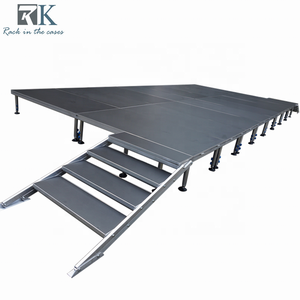 Aluminum Modular 1x2m <b>Stage</b> Panel Adjustable Music Show Portable Wedding <b>Stage</b> - Product Image 3