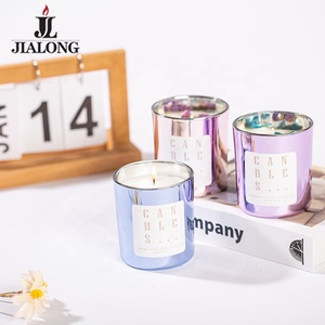 100g Holiday Scented <b>Candles</b> Wholesaler Indoor Home Decoration Aromatherapy <b>Paraffin</b> <b>Wax</b> Glass Jar Machine-Made Classical - Product Image 4