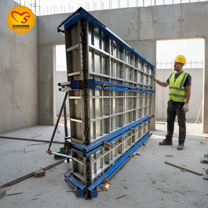 Coffrage en acier allié léger Q700 haute résistance, moules en aluminium <span class=keywords><strong>pour</strong></span> la coulée de béton, construction de maisons - Product Image 1