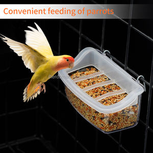 Vogel Feeder Splashproof Vogel Voerbakken Plastic Kooi Gebruik Voedsel Dispenser Duivenvoeder Te Koop - Product Image 2