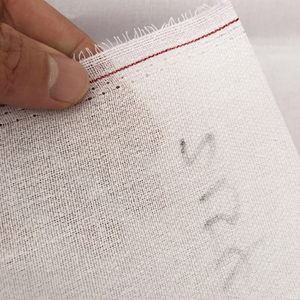 Produit phare : Entoilage thermocollant élastique pour <span class=keywords><strong>col</strong></span> de chemise de costume pour <span class=keywords><strong>homme</strong></span>, 100% coton, anti-rétrécissement, ligne <span class=keywords><strong>rouge</strong></span> - Product Image 2