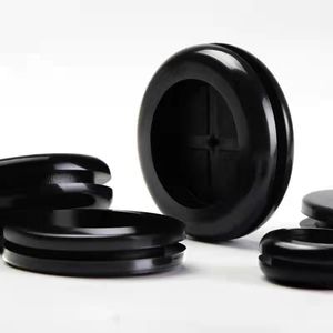 Rubber wire protective sleeve rubber dust-proof coil electric box rubber ring
