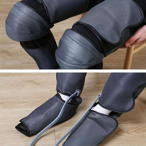 Polifunzionale massaggiatore completo gambe Airbag spremere il massaggio con riscaldamento sollievo elettrico per il dolore alle gambe - Product Image 5