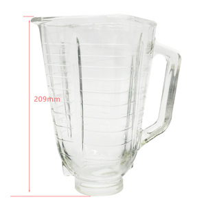 4655 Blender Jar 1.25L Licuadora Vaso De Osterizer Piezas De Electrodomésticos De Cocina Durable Friendly Blender Glass Jar para el hogar - Product Image 3