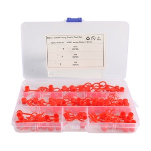 Iqihui Grease Fitting <b>Dust</b> <b>Cap</b> M10 M8 M6 Plastic Valve <b>Caps</b> 80pcs Set For Automotive Maintenance - Product Image 1