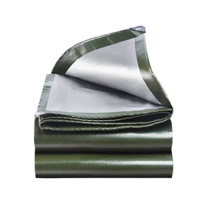 <span class=keywords><strong>Bâche</strong></span> PE imperméable 4x6m (12ft x 16ft) pour camping, <span class=keywords><strong>grande</strong></span> <span class=keywords><strong>bâche</strong></span> <span class=keywords><strong>de</strong></span> sol verte en polyéthylène - Product Image 1