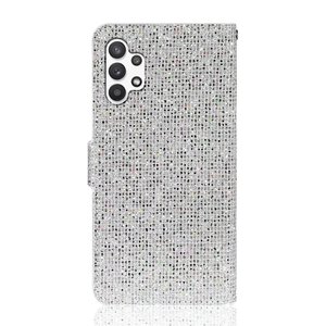 Custodia a Portafoglio in Pelle PU Glitterata con Cinturino per Samsung <span class=keywords><strong>Galaxy</strong></span> <span class=keywords><strong>A13</strong></span> 4G A04S A04 M13 5G - Product Image 2
