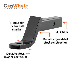 Receptor de 2 pulgadas, carro de <span class=keywords><strong>golf</strong></span>, barra de <span class=keywords><strong>remolque</strong></span>, enganche de <span class=keywords><strong>remolque</strong></span> de acero y piezas de montaje de <span class=keywords><strong>bola</strong></span> para carros de palos de Pedal, nuevos y usados - Product Image 2