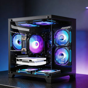 Ordinateur de bureau de jeu tout-en-un haut de gamme personnalisé avec processeur Intel I5-12400f, carte graphique RTX3060, ventilateurs RGB assemblés - Product Image 1