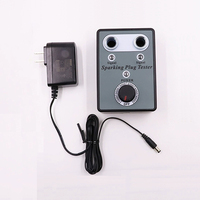 Outil de diagnostic d'analyseur de moteur de détecteur de plastique électronique de testeur de bougie d'allumage automobile 12V