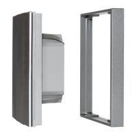 Panneau de boutons poussoirs KNX pour maison intelligente, 2, 4 ou 8 voies, programmable ETS4 pour le contrôle des éclairages, des stores et des scènes