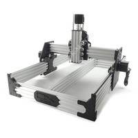 BulkMan3D Kit de plaques CNC OX de haute qualité Plaques de portique en aluminium Version 17 pièces pour Machine de gravure CNC OX