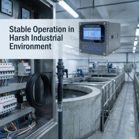 Analyseur de pH industriel en ligne Betteblue, précision de 0,01 pH pour le traitement des eaux usées industrielles et des eaux de vidange, écran LCD