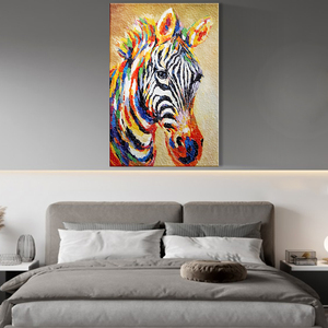 Pop art arte moderna pittura a olio colorato <span class=keywords><strong>anime</strong></span> personalizzato dipinto a mano pittura a olio decorazione della parete dipinti ad olio - Product Image 4