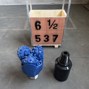 Punta Triconica per Perforazione Roccia 216MM, Attrezzatura per Trivellazione di Pozzi di Petrolio, Acqua e Gas, API 4 1/2\" <span class=keywords><strong>REG</strong></span> IADC537, Forgiata - Product Image 5
