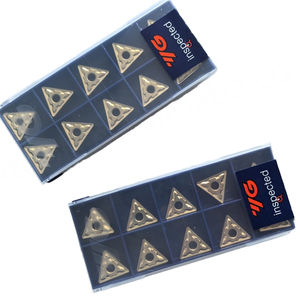 YG2025 TNMG160408-MG Plaquitas de corte de carburo OEM 100% originales Herramientas de procesamiento CNC para torno Herramienta de torneado con recubrimiento Embalaje en caja - Product Image 1