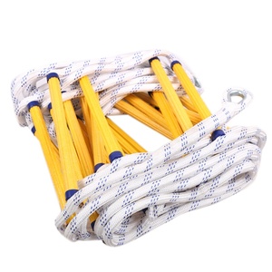Escalera de cuerda antideslizante de resina para exteriores, escalera de rescate de emergencia contra incendios, escalera de escape, escalera de entrenamiento de escalada, venta al por mayor de fábrica - Product Image 1
