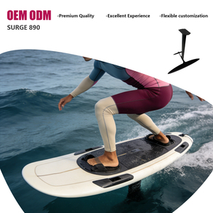 วิงฟอยล์คุณภาพสูงสำหรับเล่นเซิร์ฟในทะเล ดีไซน์ทนทาน ใช้กับ JFS Carbon Hydrofoil Axis Surge 890 สีดำ น้ำหนัก 9 กก. รุ่น Surge High-Qu - Product Image 5