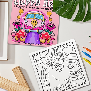 Libro da colorare personalizzato per bambini adulti e ragazzi con personaggi animali Super carini facile libro da colorare - Product Image 4