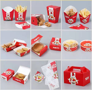 Embalaje personalizado de <span class=keywords><strong>comida</strong></span> rápida y caliente, bolsa de papel de almuerzo <span class=keywords><strong>para</strong></span> <span class=keywords><strong>llevar</strong></span> arroz, Kfc - Product Image 6