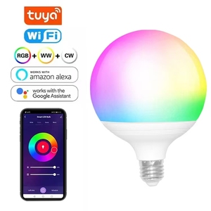 <span class=keywords><strong>RGB</strong></span> 9W Globe <span class=keywords><strong>Led</strong></span> Bóng Đèn 2700-6500K Thông Minh G95 Bóng Đèn Kiểm Soát Tuya Wifi Cuộc Sống Thông Minh Ứng Dụng Google Nhà Alexa AC Cung Cấp Điện E27 - Product Image 1