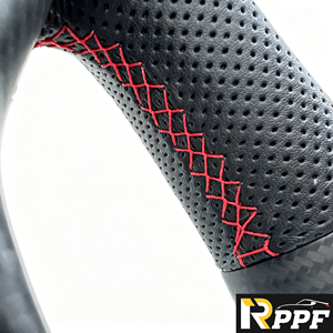 Volant en fibre de carbone Rppf en promotion avec palettes de changement de vitesse pour <span class=keywords><strong>Corvette</strong></span> C7 <span class=keywords><strong>2014</strong></span> 2015 2016 2017 2018 2019 - Product Image 6