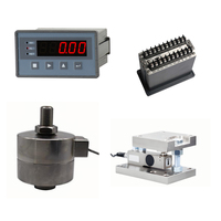 Amplificador de Celda de Carga con Pantalla LED de 5 Dígitos, Indicador Digital de Celda de Carga B60S RS232 RS485, Transmisor y Controlador de Pesaje
