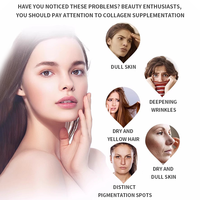 Comprimés de collagène pour adultes OEM, complément beauté anti-âge pour la santé des cheveux, de la peau, des ongles et des articulations, avec soutien immunitaire